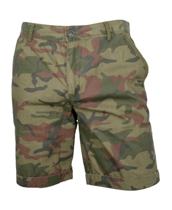 

Бермудские шорты в стиле милитари, камуфляж, зеленые Aeronautica Militare, зеленый