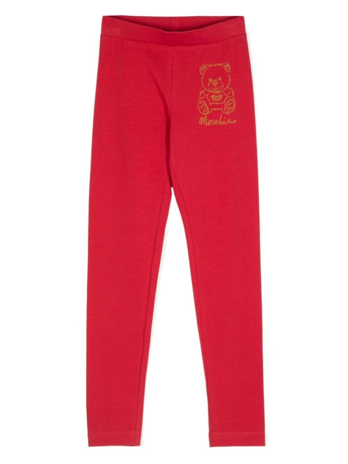 

Moschino Kids брюки с логотипом, красный