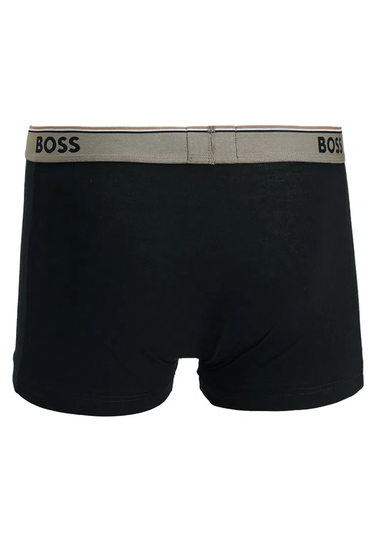 Трусы, 3 шт., логотип на поясе, BOSS Bodywear, черный/мультиколор — фото 3