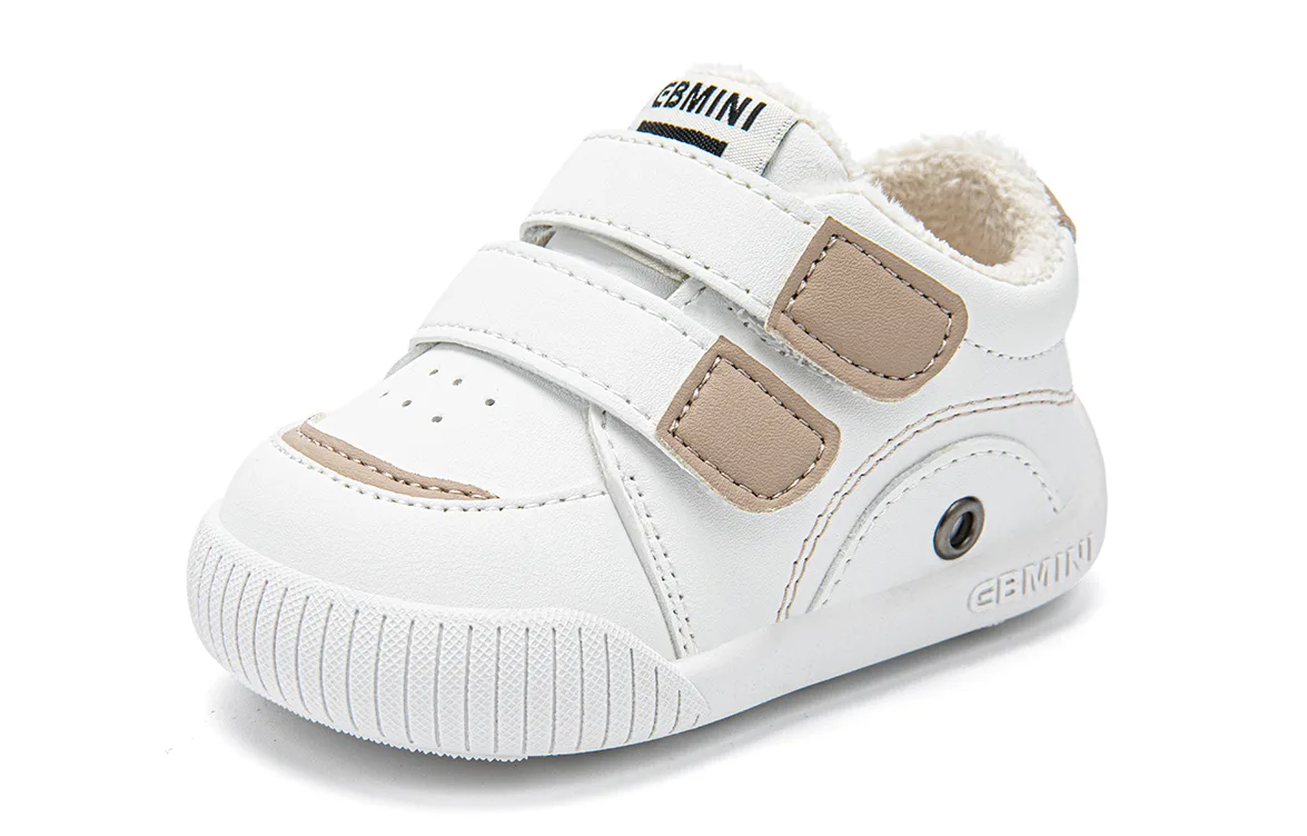 Термостойкие противоскользящие легкие детские ботиночки для первых шагов EBMINI, розовый — фото 4
