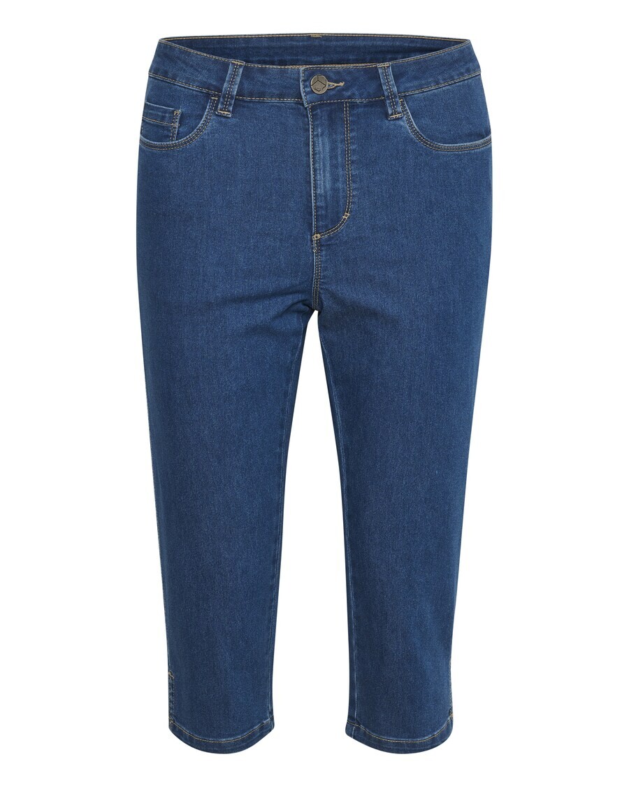 

Джинсовые шорты Kaffe Slim fit Jeans Vicky, синий деним