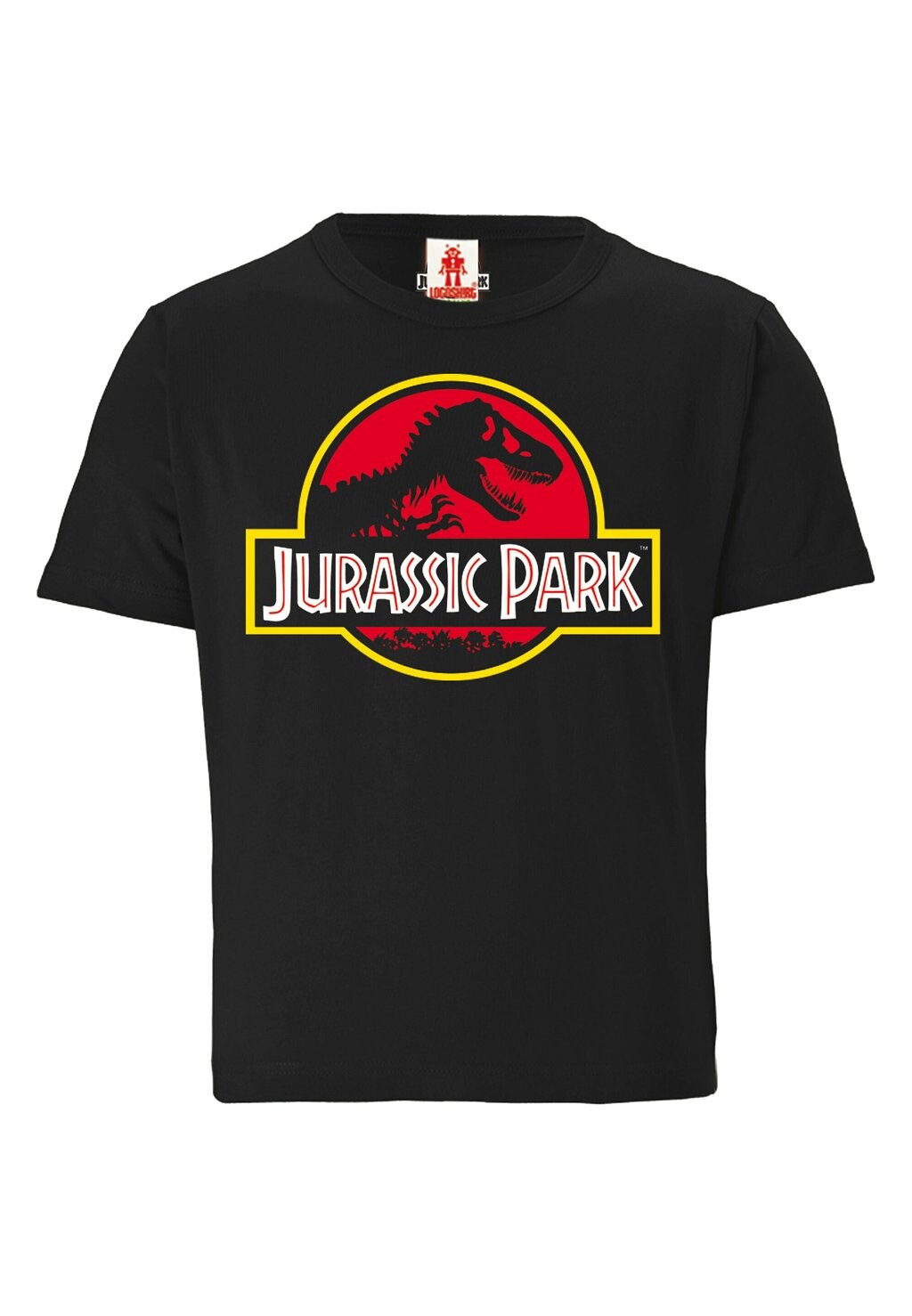 Футболка с принтом Jurassic Park Logo LOGOSHIRT, цвет schwarz — фото 4