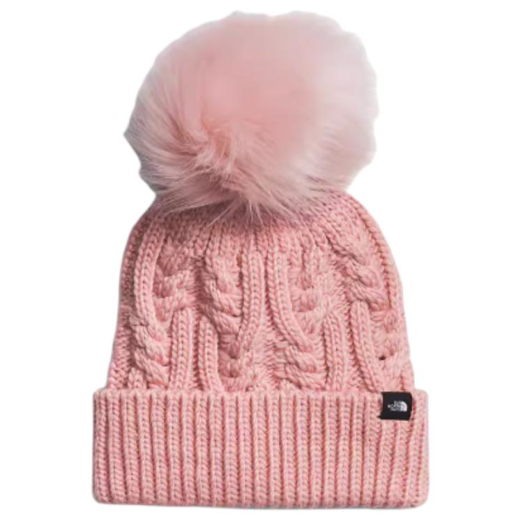 

THE NORTH FACE Детская шапка-бини розовая светло-серая бежевая черная, Pink