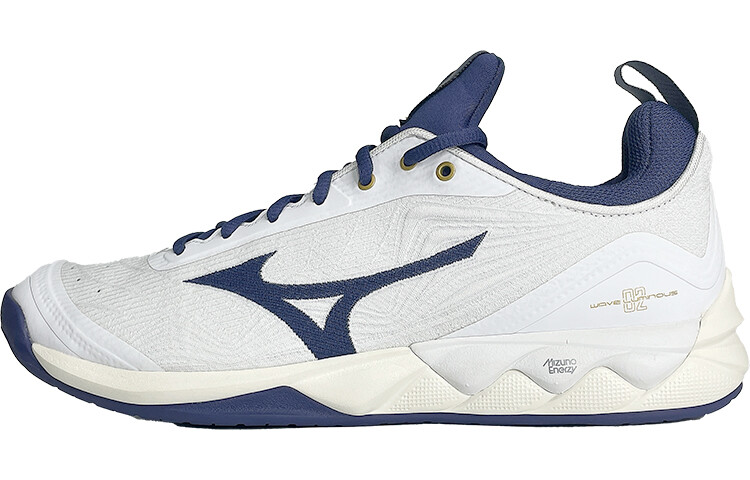 

Mizuno Кроссовки унисекс, White/blue/gold