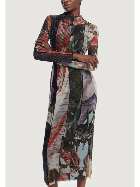 

Платье стандартного кроя Desigual, зеленый