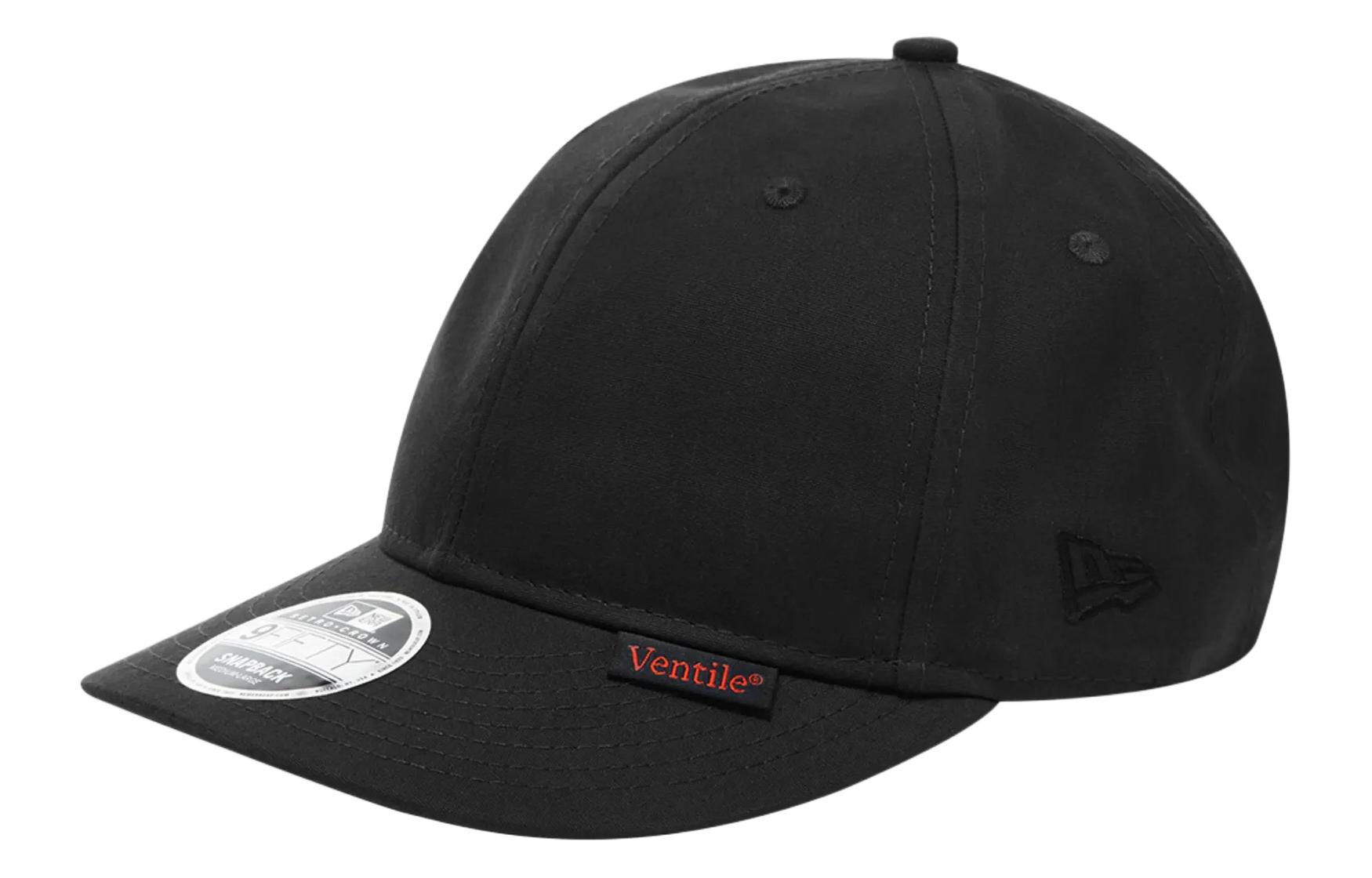 

New Era Хлопковая бейсболка унисекс черная, Black