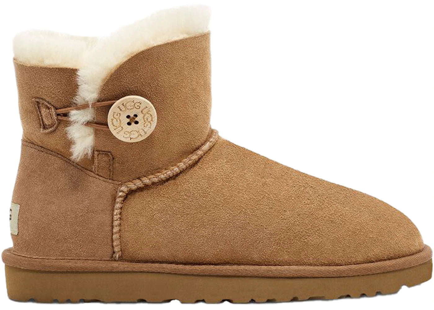 

Угги UGG Mini Bailey Button II, каштановый