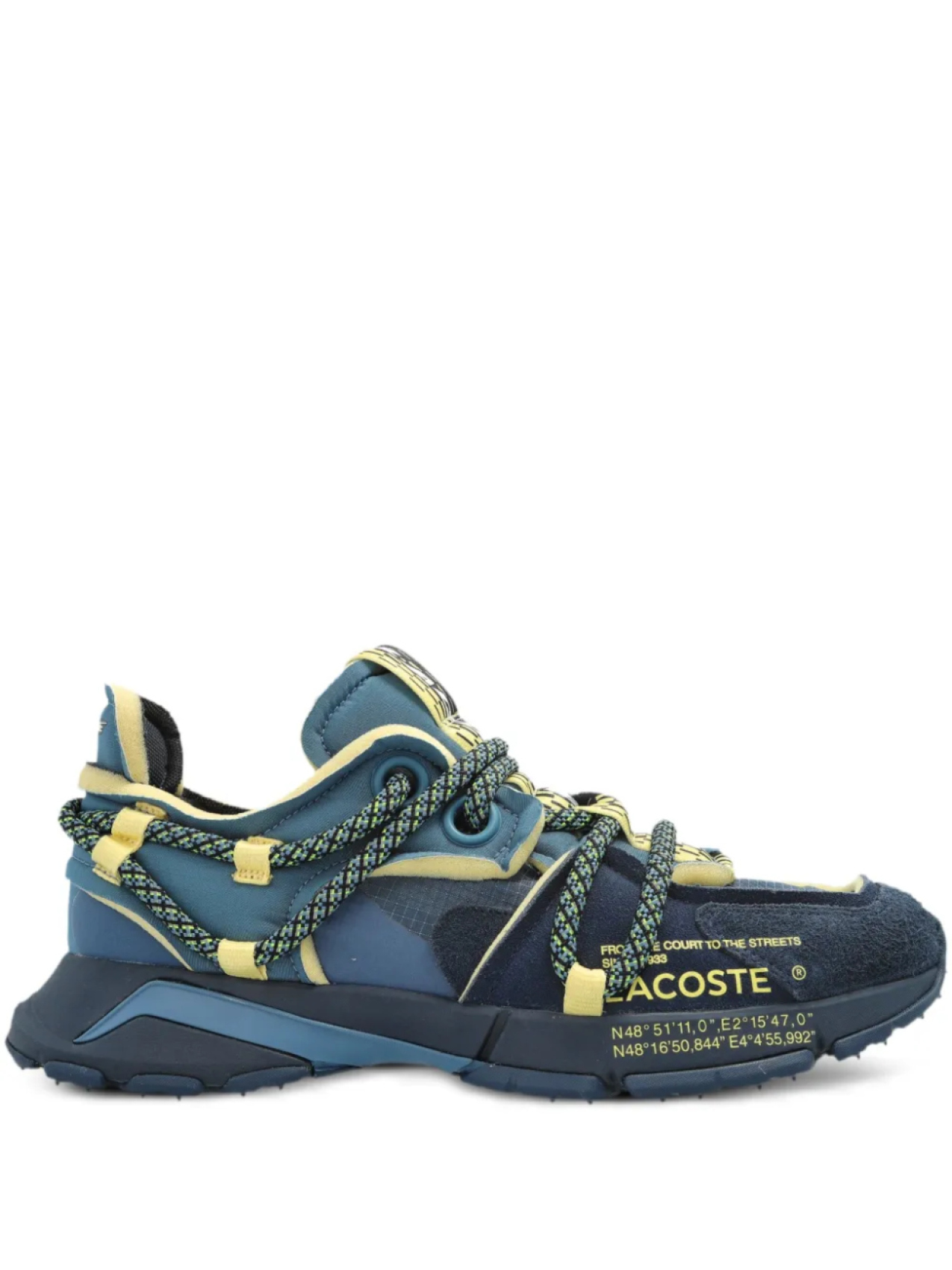 

Кроссовки Active Runway на шнуровке Lacoste, синий