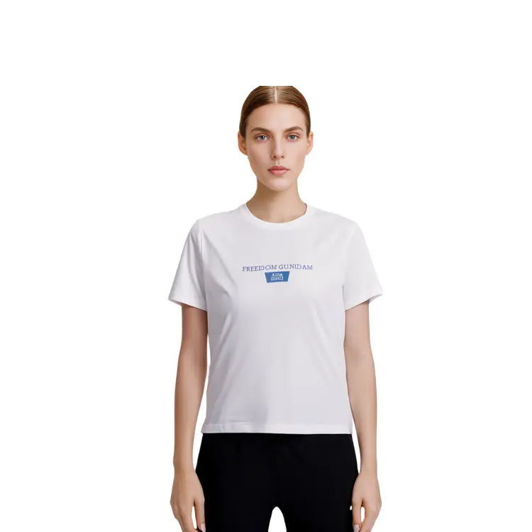 Футболка Gundam унисекс белая Uniqlo, белый — фото 4