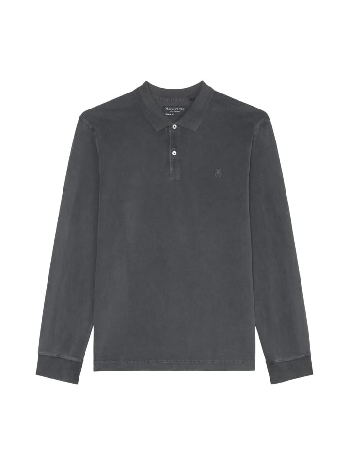 

Поло Marc O'Polo Jersey regular, цвет pirate black