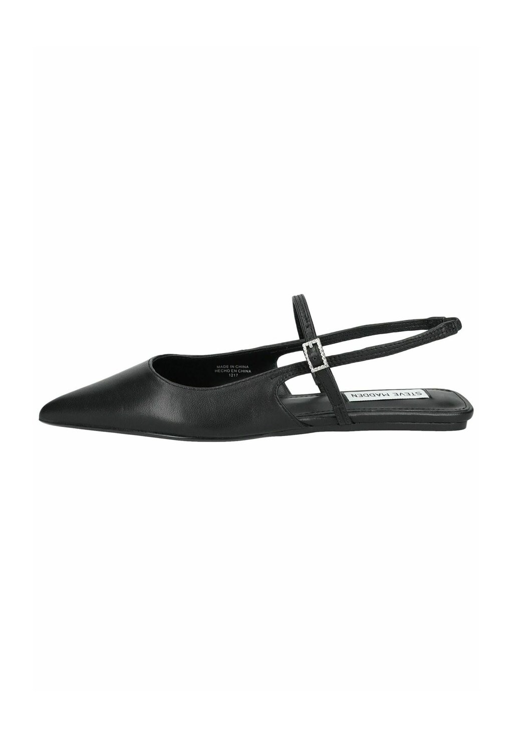 

Классические балетки Steve Madden, цвет black leather