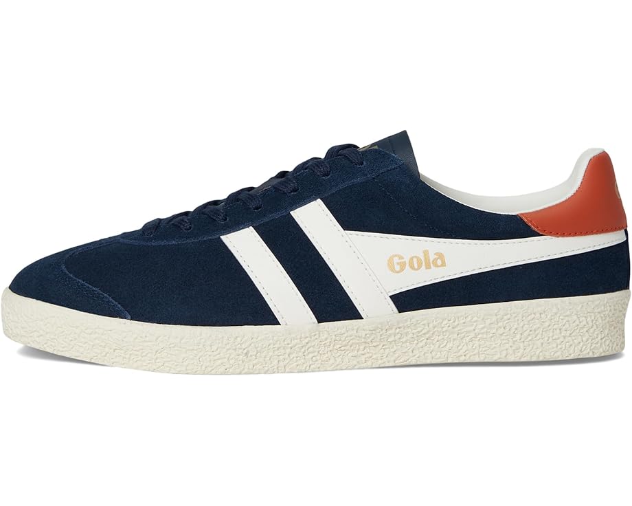 Кроссовки Gola Medallist, цвет Navy/Off White/Moody Orange — фото 4