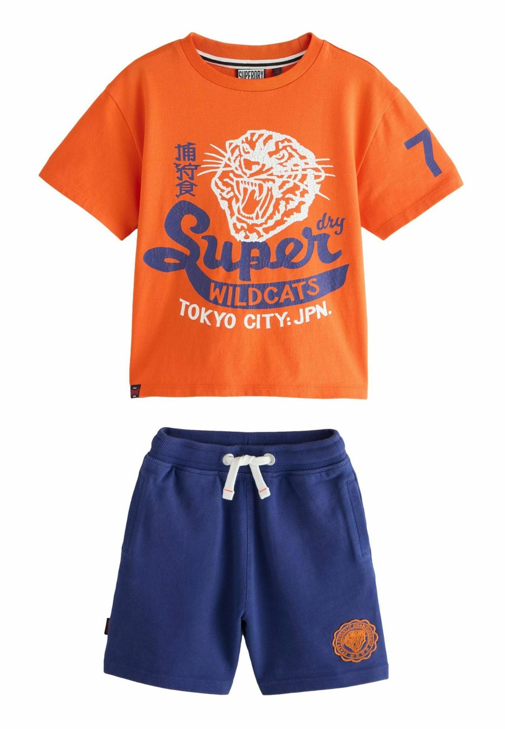 

Футболка с принтом SET Superdry, оранжевый