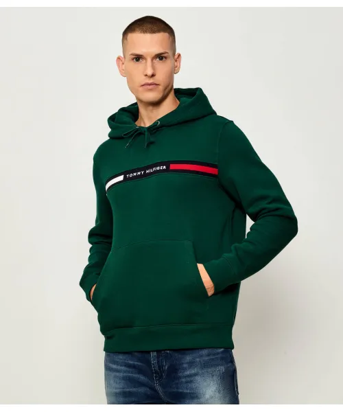 

Толстовка Regular fit Tommy Hilfiger, зеленый