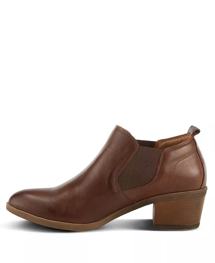 Туфли Phaedra Premium Leather с мягкой стелькой, поддержкой свода стопы и низким каблуком Spring Step, коричневый — фото 2