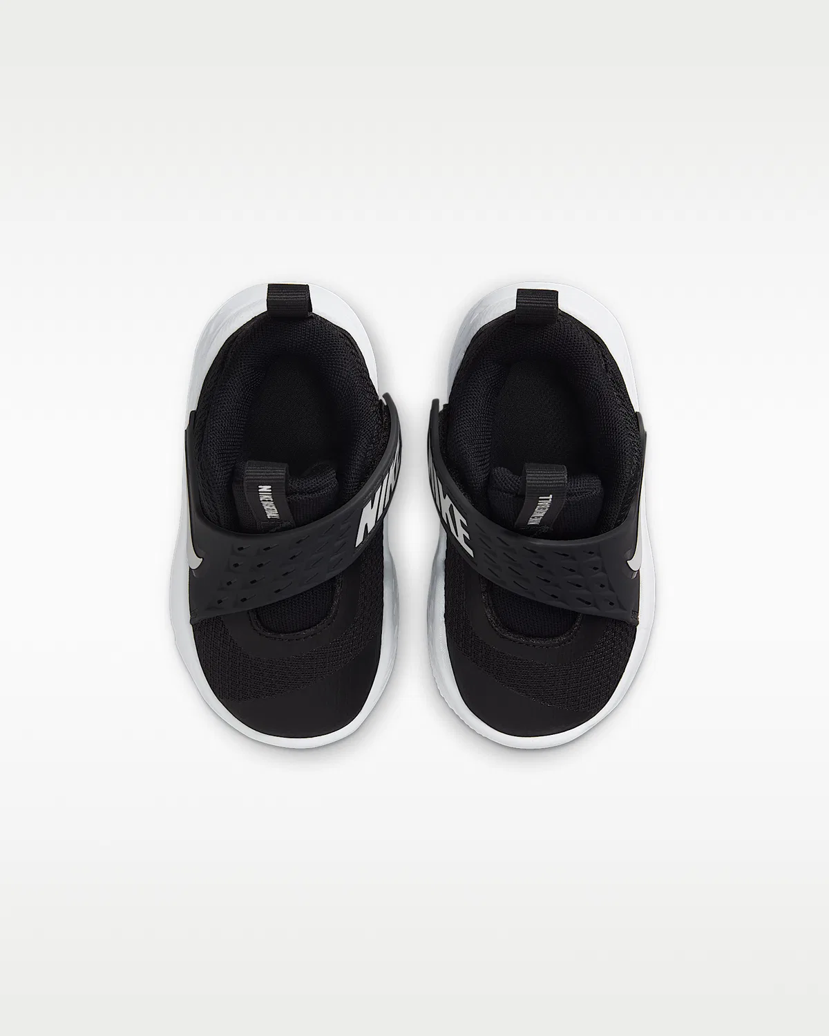 Детские кроссовки Nike Team Hustle D 12, Black/Anthracite/White — фото 4