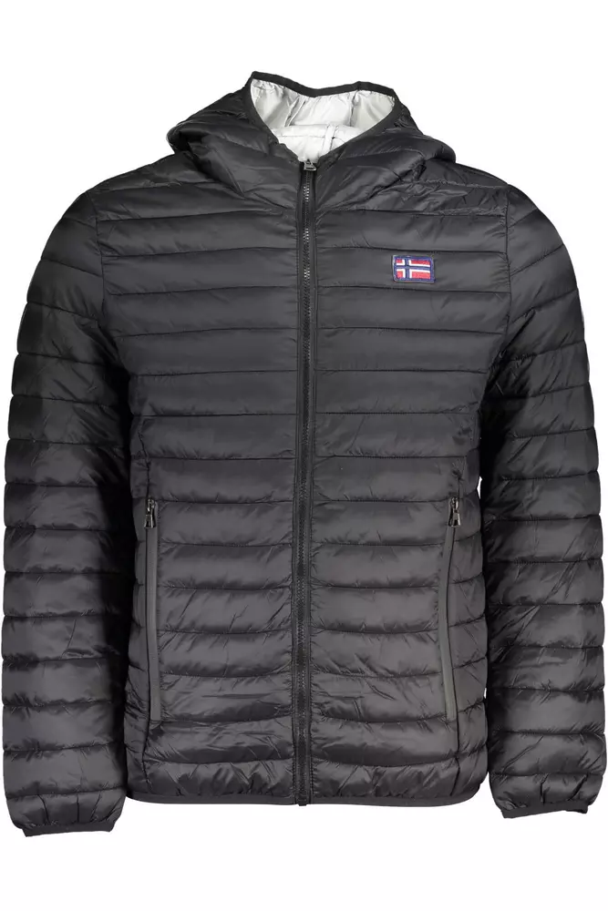 

Черная мужская куртка из полиамида Geographical Norway