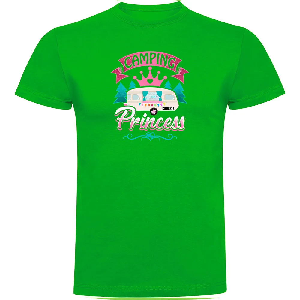 

Футболка с коротким рукавом Kruskis Camping Princess, зеленый
