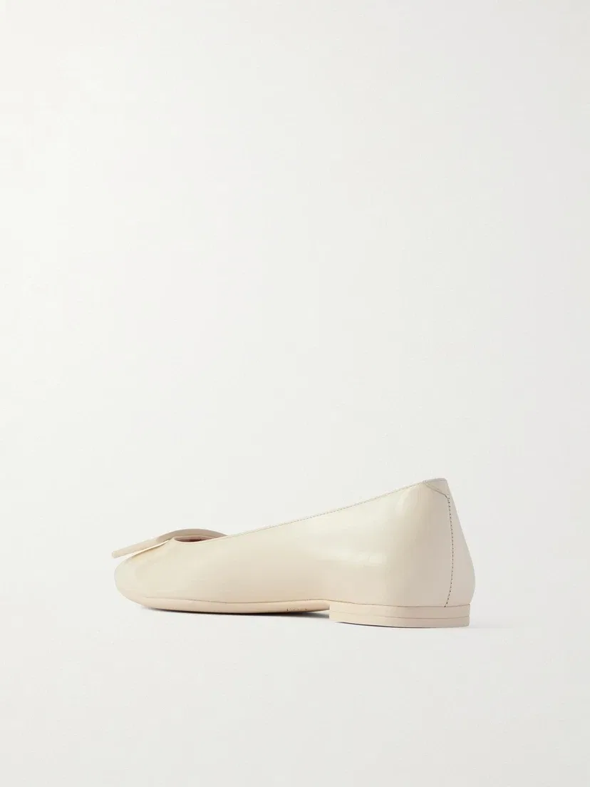Балетки Gommettine из лакированной кожи Roger Vivier, бежевый — фото 3