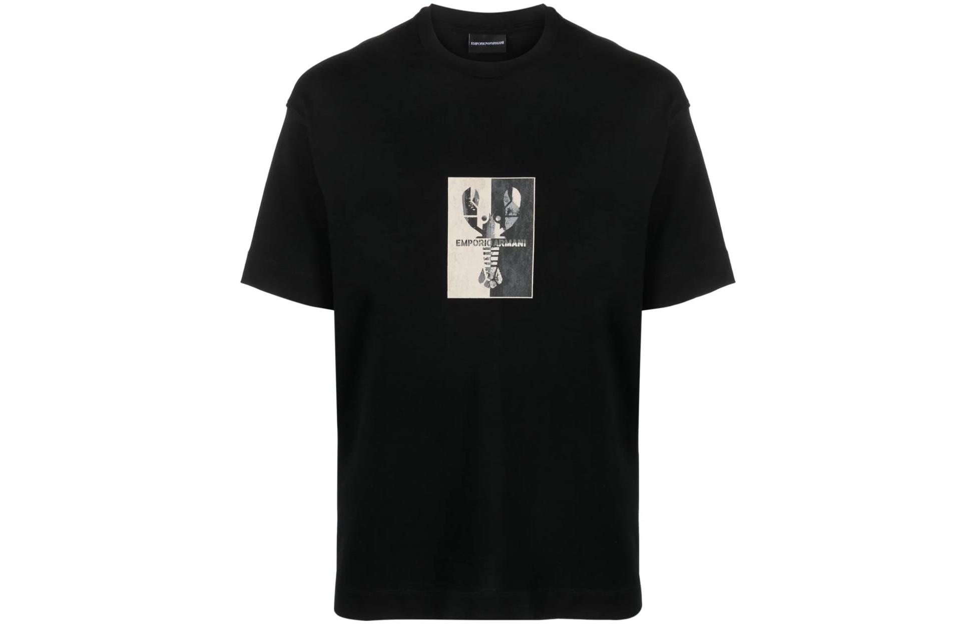 

EMPORIO ARMANI Футболка мужская черная