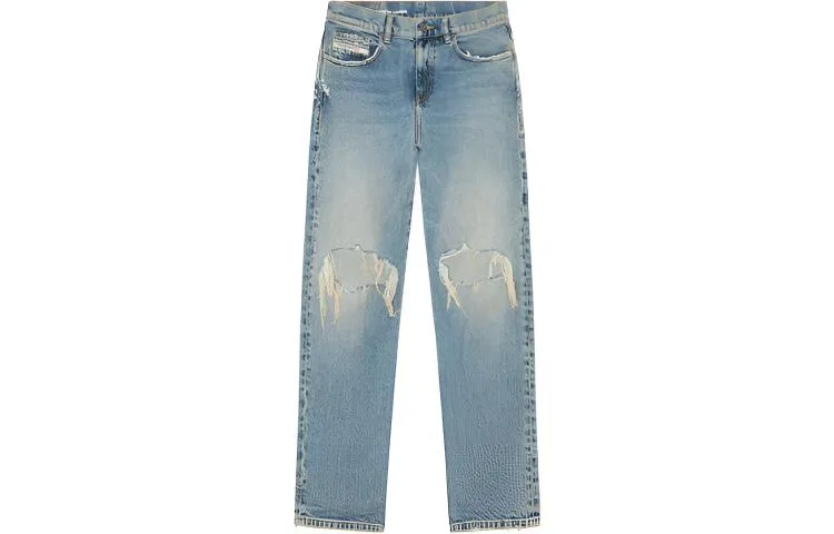Джинсы женские blue moderate straight fit DIESEL
