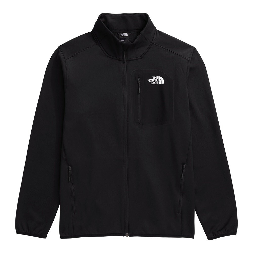 

Мужская флисовая куртка The North Face Crest на молнии, TNF Black