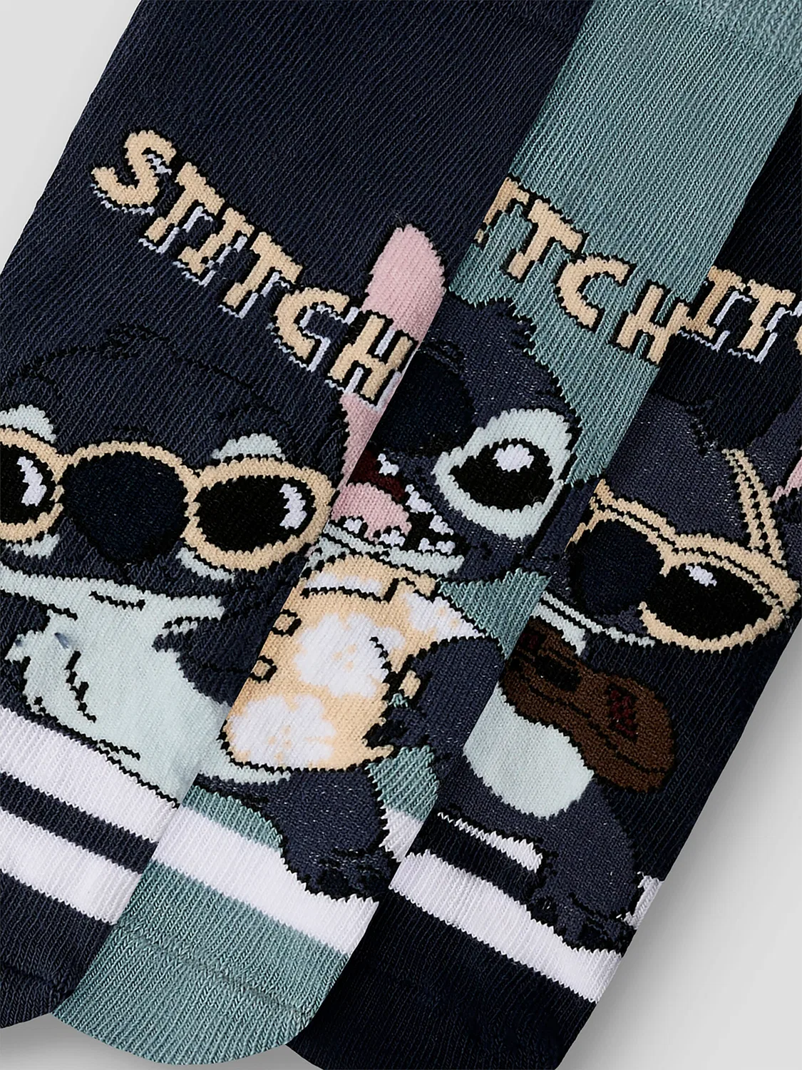 Носки 'NMMARLOS STITCH' Name It, Opal/Dark Blue — фото 4