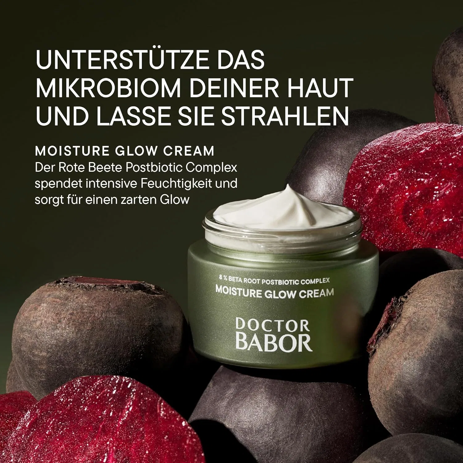 Крем для лица Babor — Веганский увлажняющий DOCTOR Microbiomic Moisture Glow, 50 мл — фото 2