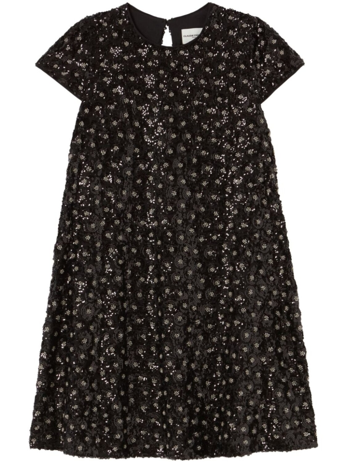 

Вышитое мини-платье Claudie Pierlot, черный