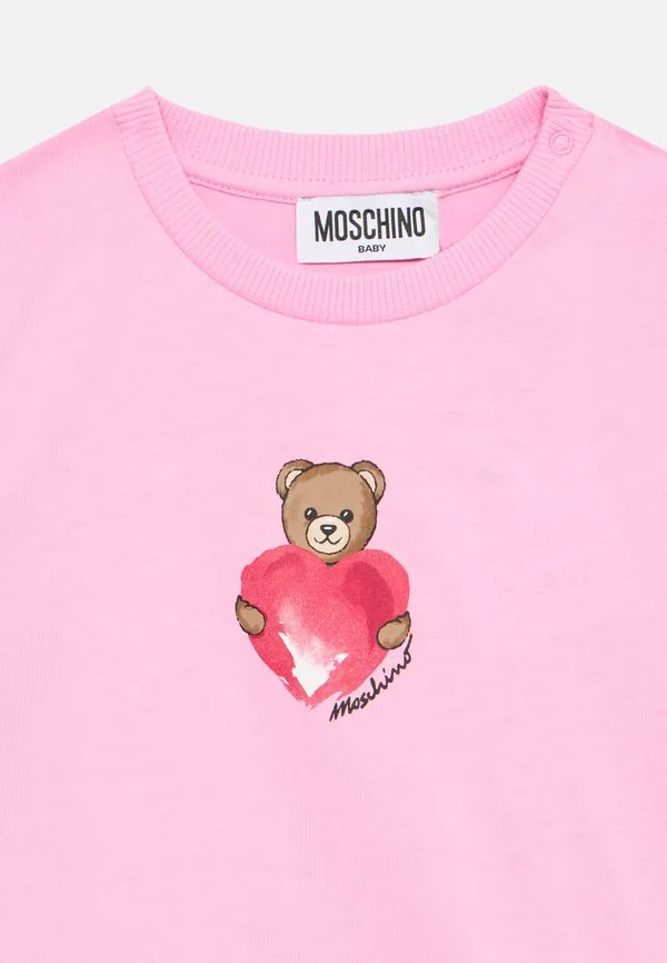 Детское платье, трикотажное платье Moschino, Bonbon Pink — фото 3