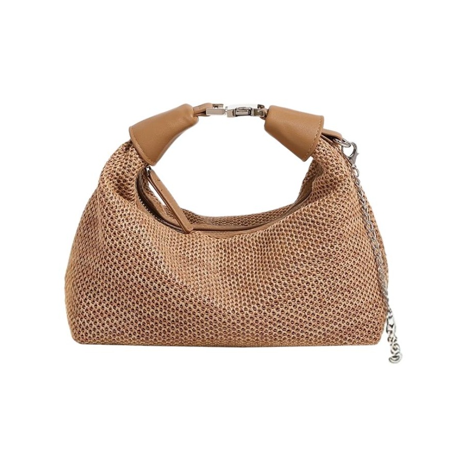 

PAYOT Сумка через плечо из соломки с искусственной кожей, кроссбоди, женская повседневная мультиколор