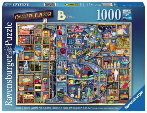 

Пазл Ravensburger, Colin Thompson - Wonderful Alphabet B, 1000 шт.