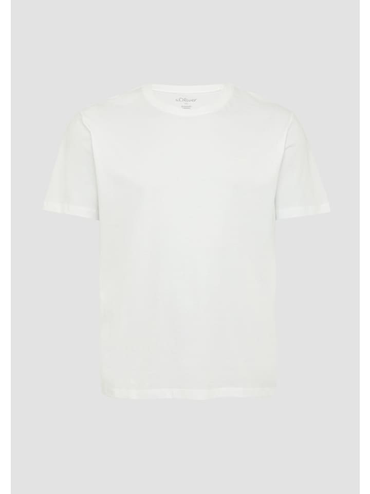 

Футболка в цвете 0100_white s.Oliver, Белый, Футболка в цвете 0100_white s.Oliver