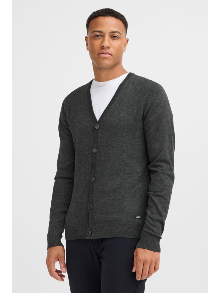 

Жилет BLEND Strickweste BHWEBTE 21301286ME comfortabler Cardigan, серый
