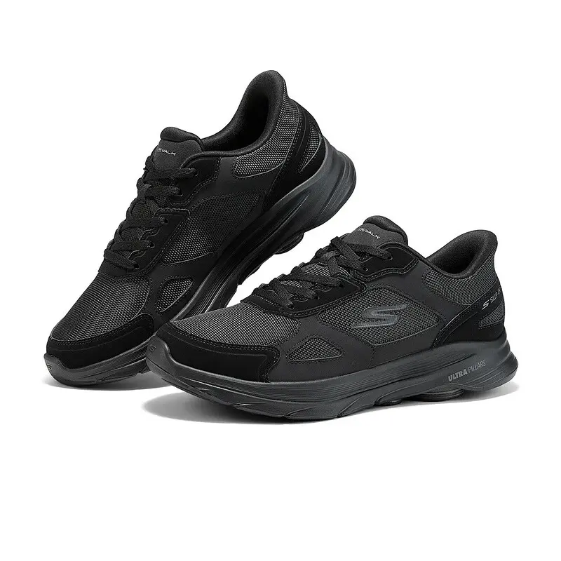 Skechers ULTRA PILLARS низкие повседневные кроссовки мужские black — фото 4