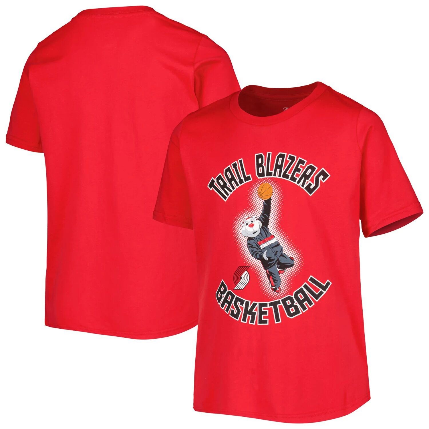 

Молодежная красная футболка с талисманом Portland Trail Blazers Outerstuff, Красный, Молодежная красная футболка с талисманом Portland Trail Blazers Outerstuff