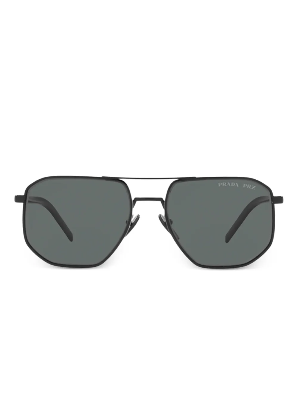 

Солнцезащитные очки-навигаторы Prada Eyewear, черный