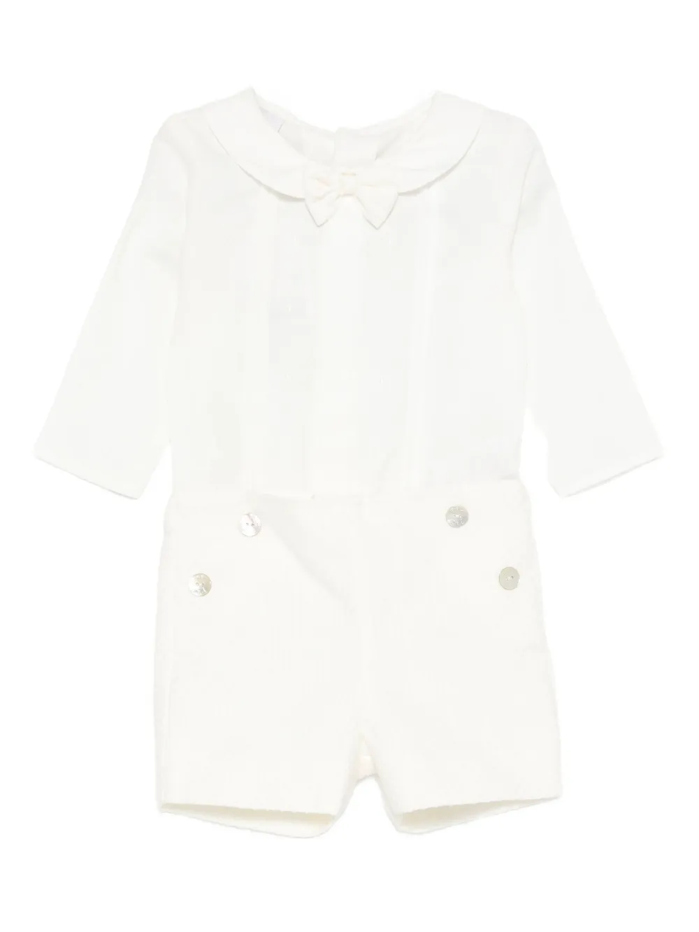 

Рубашка с бантом Paz Rodriguez, белый