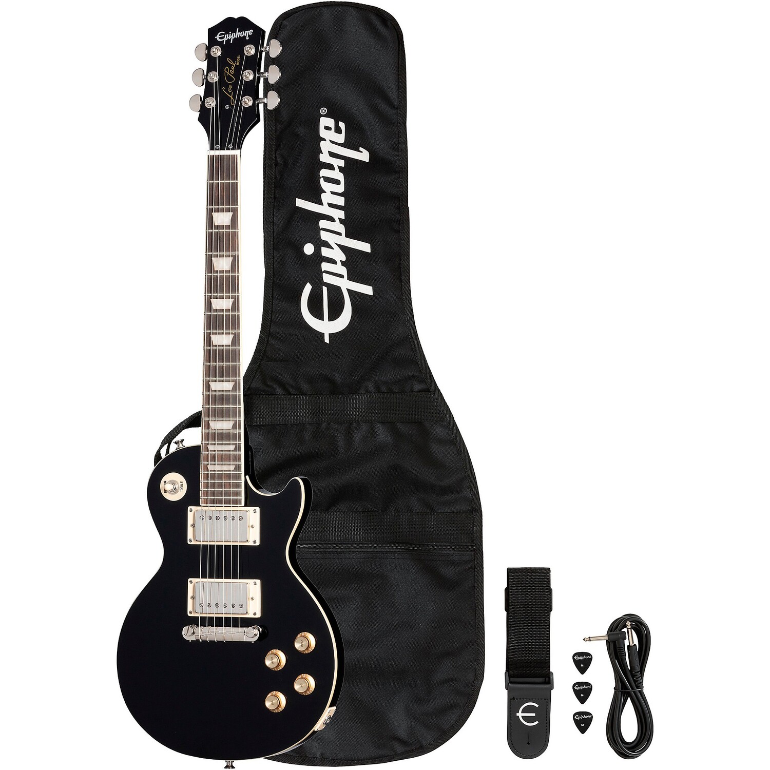 

Epiphone Power Players Les Paul Электрогитара Dark Matter Ebony