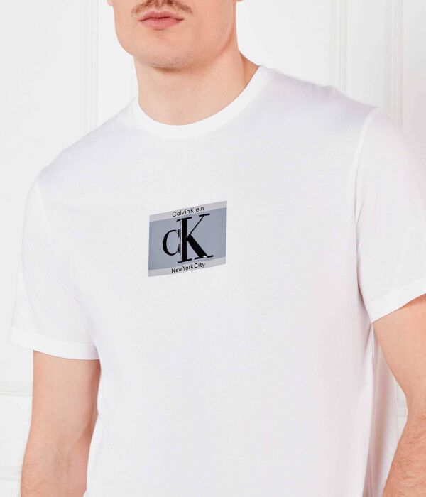 Футболки Regular fit Calvin Klein, белый — фото 4