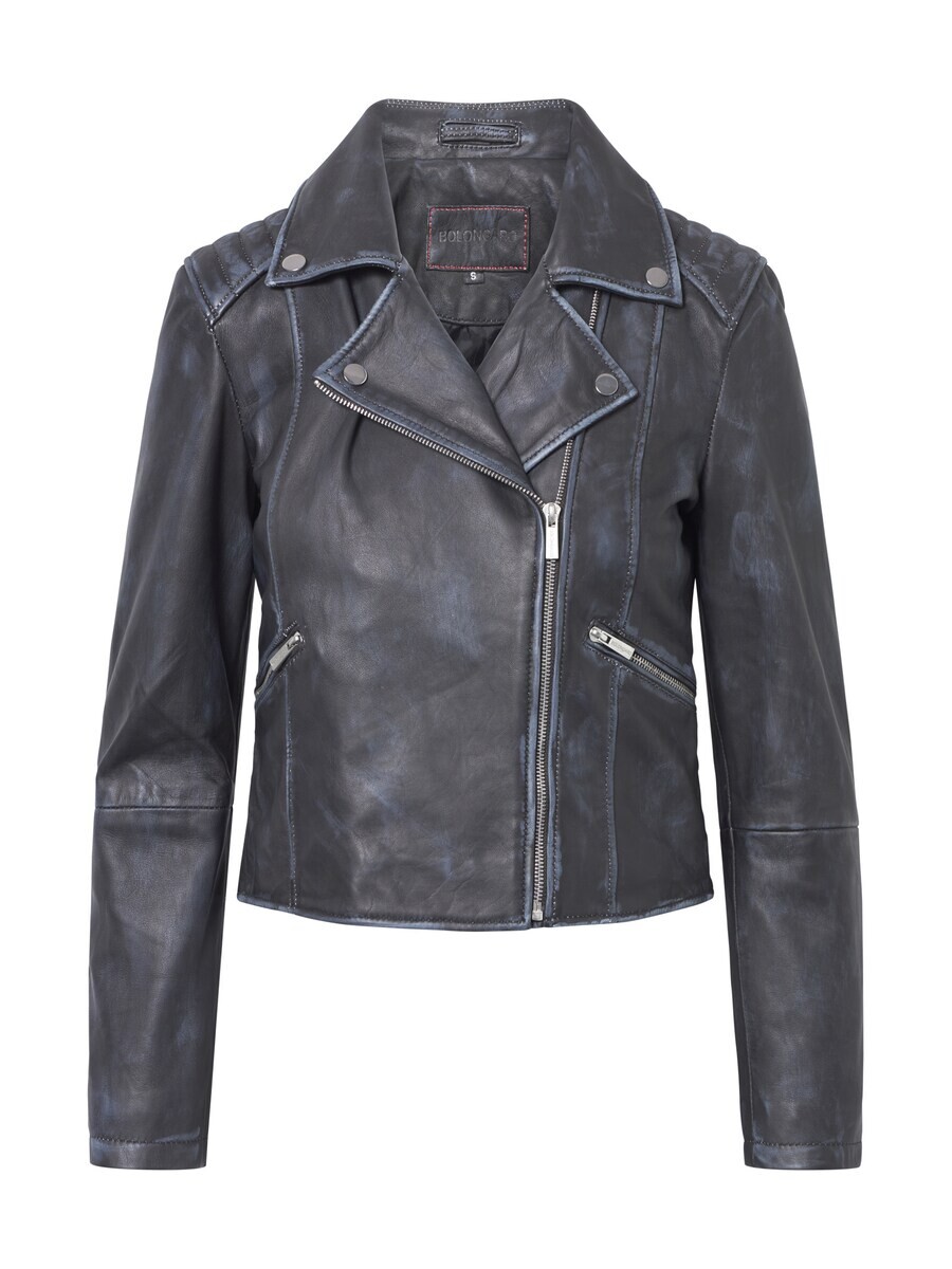 

Кожаная куртка Bolongaro Trevor Between-Season Jacket GRETA, цвет grey/basalt grey