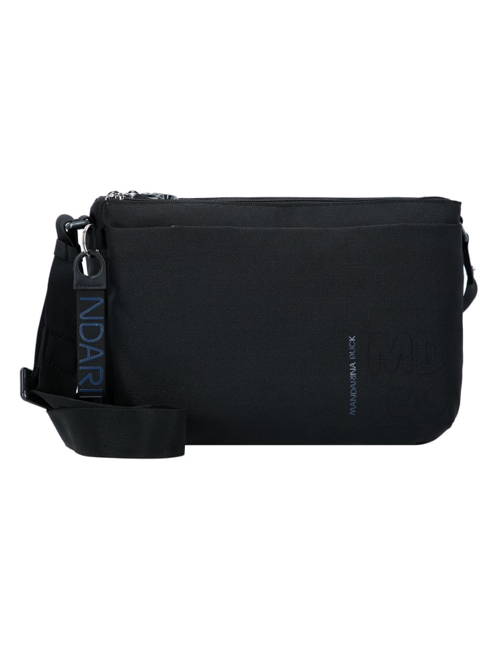 

Сумка через плечо MD 20 30 см черного цвета Mandarina Duck