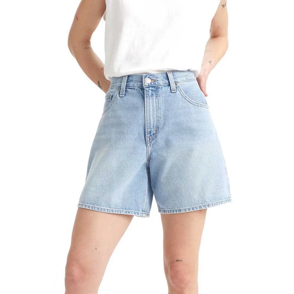 

Шорты Levi's Baggy High waist denim, синий
