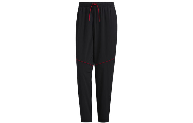 

Adidas Мужские трикотажные спортивные штаны, Черный