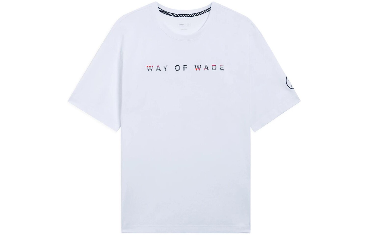 

Футболка Wade Collection унисекс белая Lining, белый