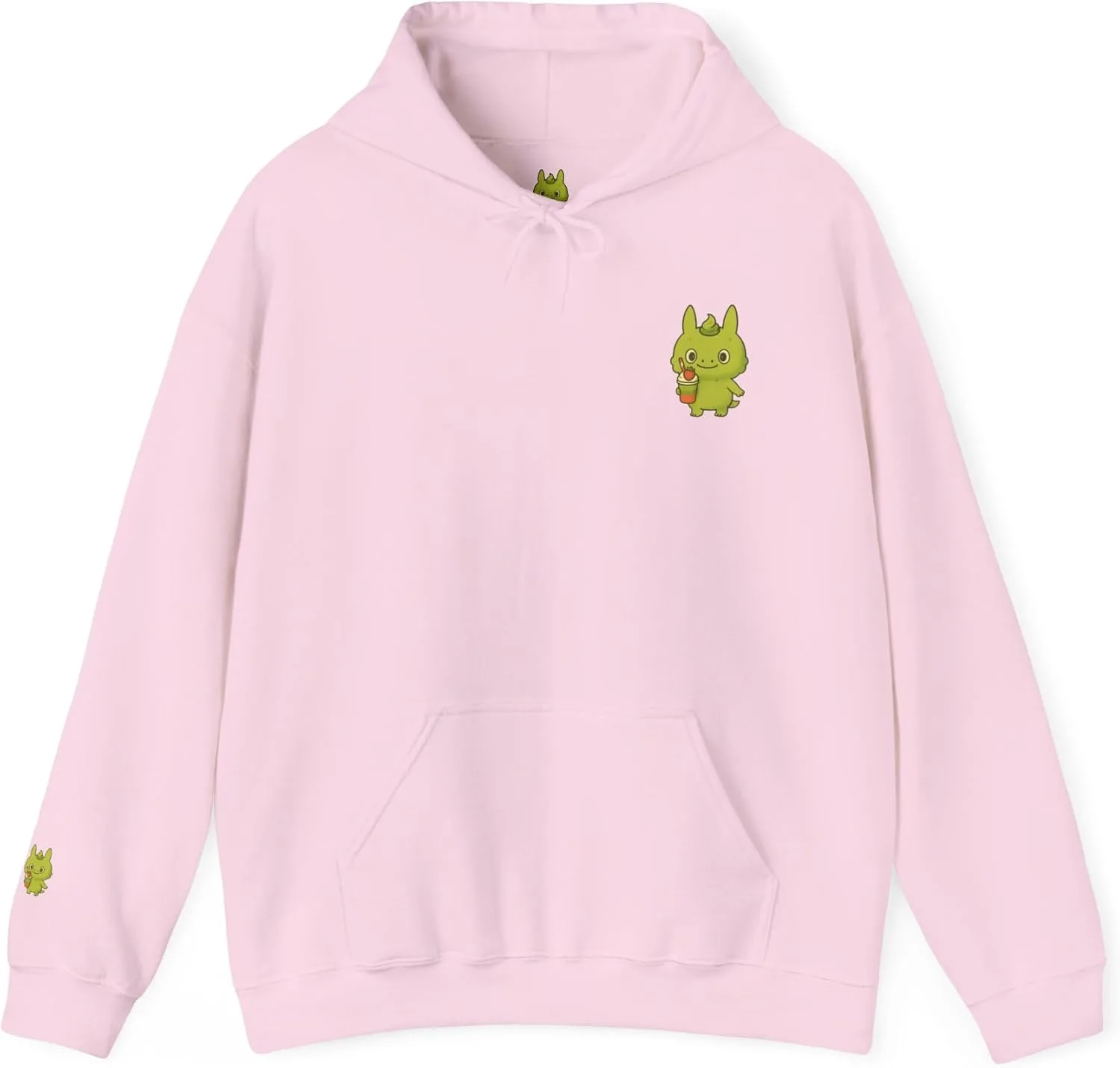 

Playful Matcha Monster Hoodie, Green Tea Lover Gift, Cute Kawaii Sweatshirt