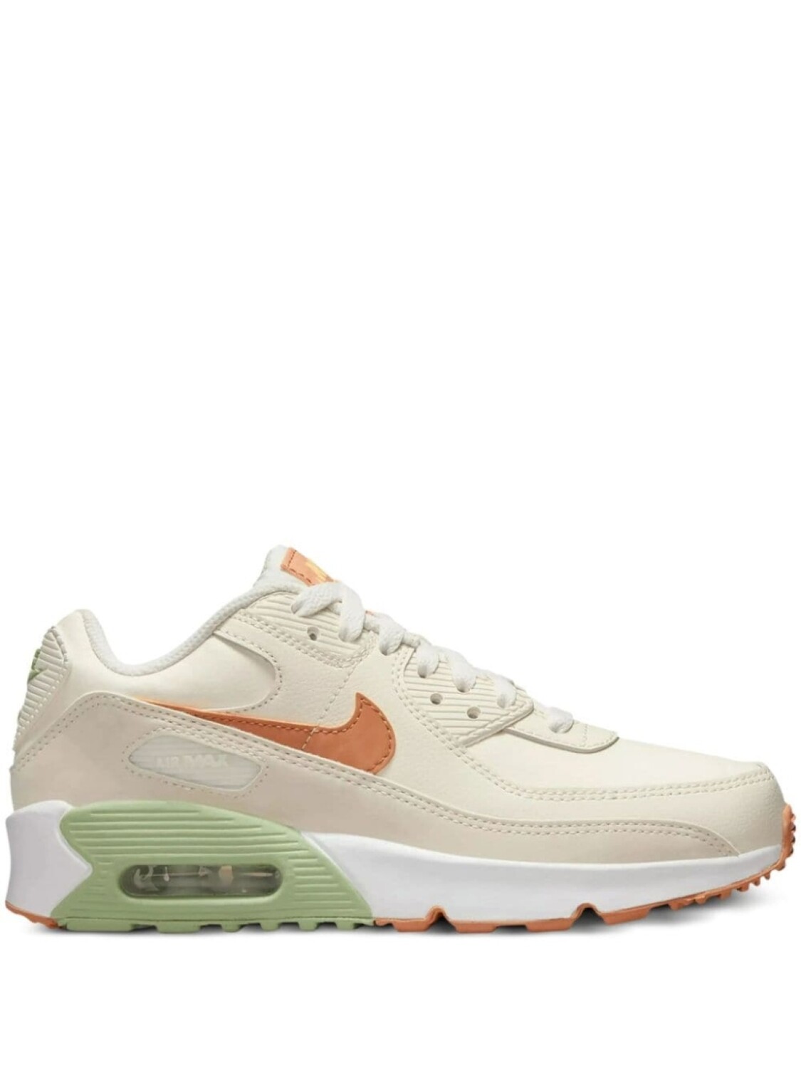 

Кроссовки Nike Kids Air Max 90 "Pale Ivory Honeydew", серый