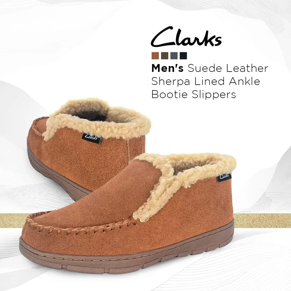 Тапочки на щиколотку с подкладкой из шерпы, Clarks, черный — фото 4