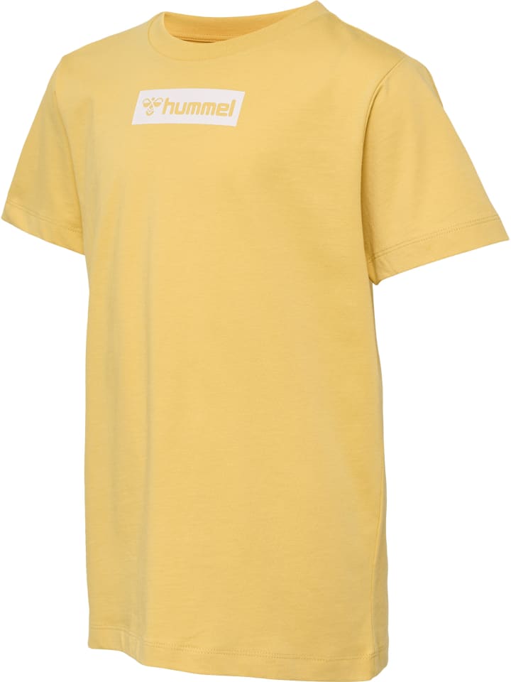 Hummel Детская футболка Hmlflow цвета охры — фото 4