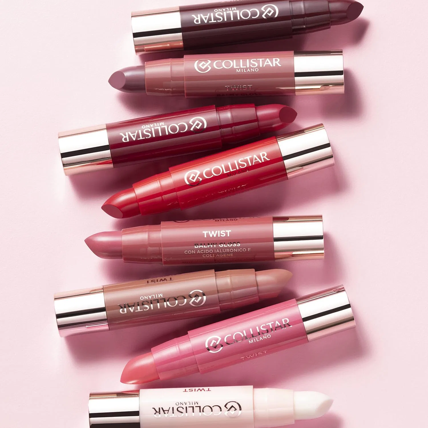 Увлажняющий блеск для губ «Twist Balmy Gloss» с гиалуроновой кислотой, № 211 Mou, 2.8 г от Collistar Collistar, No. 211 Mou — фото 4